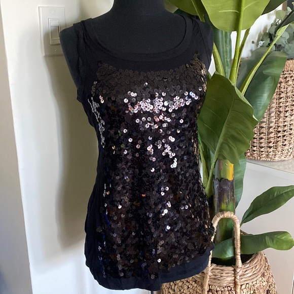 Lola & Coco by La Senza Sequin Tunic Top - Picture 1 of 8